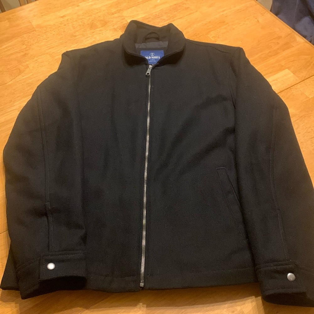 Old Navy wool bomber L